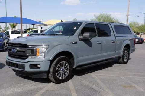 Gray 2019 Ford F-150 SuperCrew Cab XLT Pickup 4D 6 1/2 ft for sale in El Paso, TX