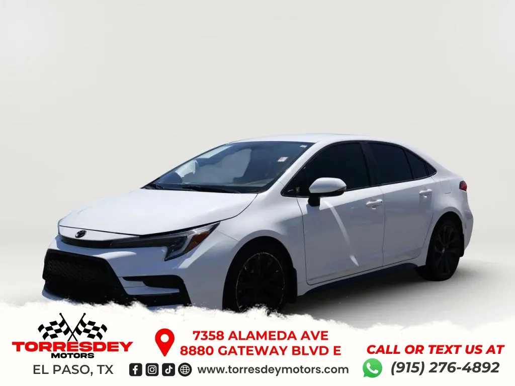 2023 Toyota Corolla SE Sedan 4D
