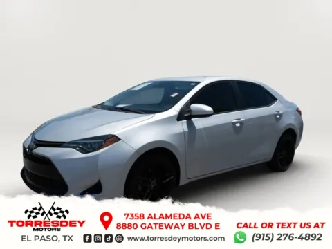 Silver 2019 Toyota Corolla LE Sedan 4D for sale in El Paso, TX