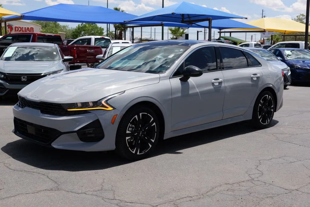 Gray 2023 Kia K5 GT-Line Sedan 4D for sale in El Paso, TX
