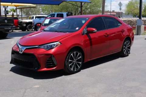 Red 2019 Toyota Corolla SE Sedan 4D for sale in El Paso, TX