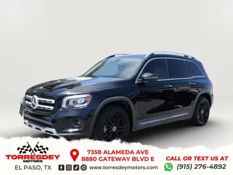 Black 2021 Mercedes-Benz GLB 250 4MATIC Sport Utility 4D for sale in El Paso, TX