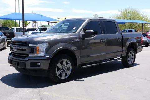Gray 2019 Ford F-150 SuperCrew Cab XLT Pickup 4D 5 1/2 ft for sale in El Paso, TX