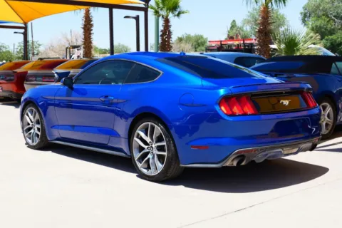 Another view of 2017 Ford Mustang EcoBoost Premium Coupe 2D for sale in El Paso, TX at Torresdey Motors Alameda