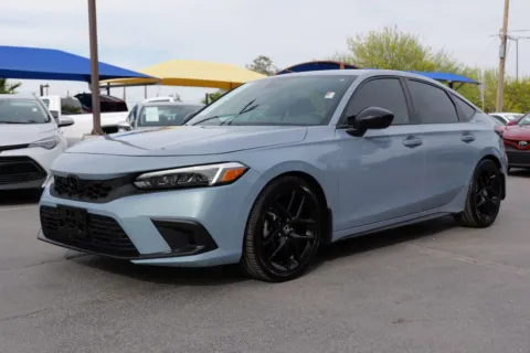 Blue 2024 Honda Civic Sport Hatchback 4D for sale in El Paso, TX