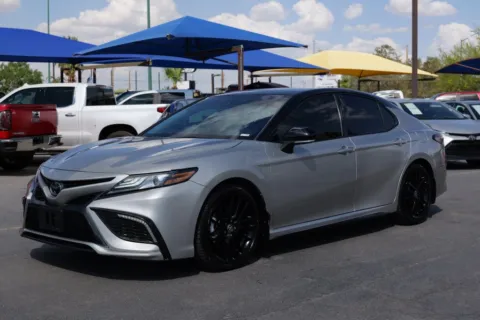 Silver 2023 Toyota Camry XSE Sedan 4D for sale in El Paso, TX