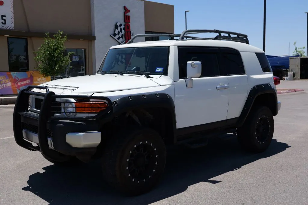 White 2012 Toyota FJ Cruiser Sport Utility 2D for sale in El Paso, TX