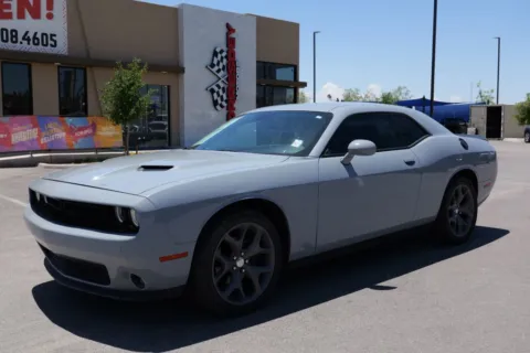 Gray 2021 Dodge Challenger SXT Coupe 2D for sale in El Paso, TX