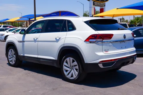 Another view of 2021 Volkswagen Atlas Cross Sport SE 4Motion w/Technology Sport Utility 4D for sale in El Paso, TX at Torresdey Motors Alameda