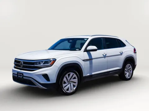 White 2021 Volkswagen Atlas Cross Sport SE 4Motion w/Technology Sport Utility 4D for sale in El Paso, TX
