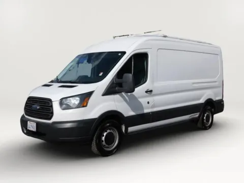 White 2017 Ford Transit 350 Van Medium Roof w/Sliding Side Door w/LWB Van 3D for sale in El Paso, TX