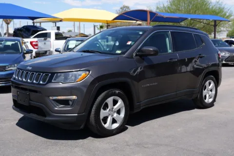 Gray 2021 Jeep Compass Latitude Sport Utility 4D for sale in El Paso, TX