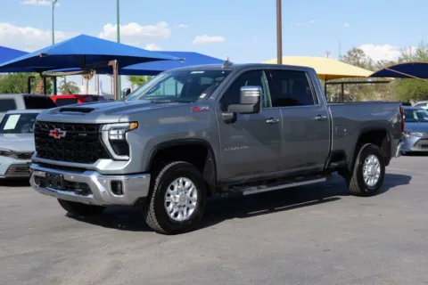Gray 2025 Chevrolet Silverado 2500 HD Crew Cab LTZ Pickup 4D 6 1/2 ft for sale in El Paso, TX