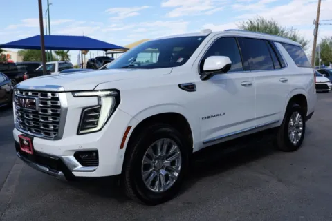 White 2025 GMC Yukon Denali Sport Utility 4D for sale in El Paso, TX