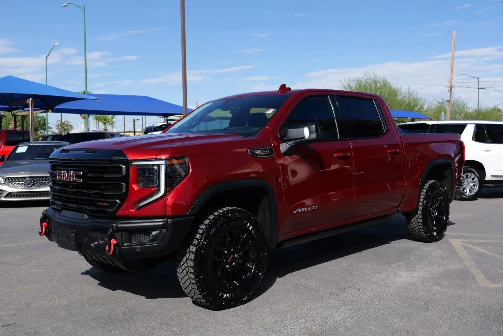 Red 2023 GMC Sierra 1500 Crew Cab AT4-X Pickup 4D 5 3/4 ft for sale in El Paso, TX