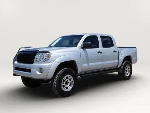 Silver 2006 Toyota Tacoma Double Cab Pickup 4D 5 ft for sale in El Paso, TX