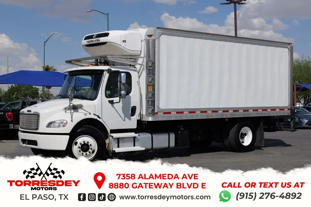 White 2014 Freightliner M106 M2 106 Business Class Regular Cab for sale in El Paso, TX