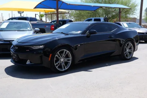 Black 2022 Chevrolet Camaro LT Coupe 2D for sale in El Paso, TX