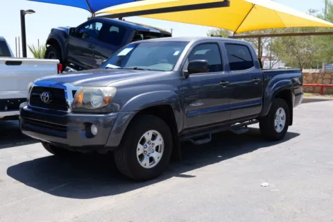 Gray 2011 Toyota Tacoma Double Cab PreRunner Pickup 4D 5 ft for sale in El Paso, TX