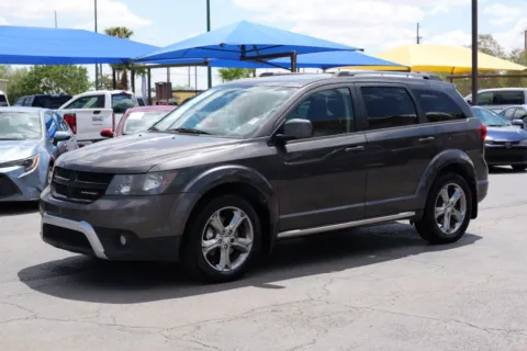 Gray 2016 Dodge Journey Crossroad Plus Sport Utility 4D for sale in El Paso, TX