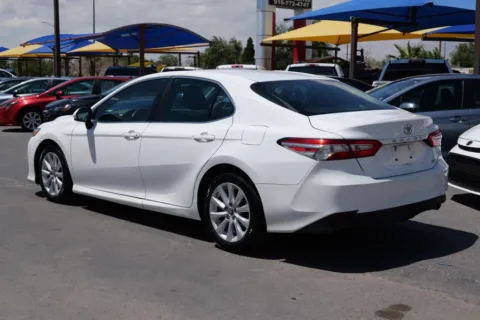 Another view of 2018 Toyota Camry LE Sedan 4D for sale in El Paso, TX at Torresdey Motors Alameda