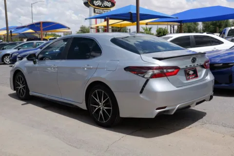 Another view of 2021 Toyota Camry SE Sedan 4D for sale in El Paso, TX at Torresdey Motors Alameda