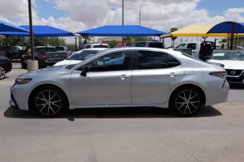Photos of 2021 Toyota Camry SE Sedan 4D for sale in El Paso, TX at Torresdey Motors Alameda