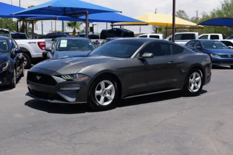 Gray 2019 Ford Mustang EcoBoost Coupe 2D for sale in El Paso, TX