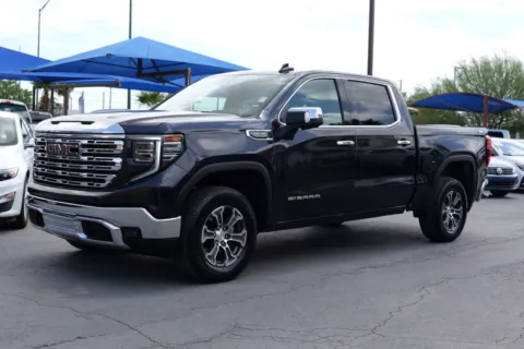 Gray 2026 GMC Sierra 1500 Crew Cab SLT Pickup 4D 5 3/4 ft for sale in El Paso, TX