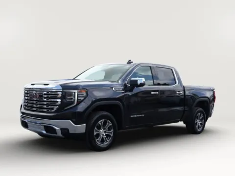 Gray 2026 GMC Sierra 1500 Crew Cab SLT Pickup 4D 5 3/4 ft for sale in El Paso, TX