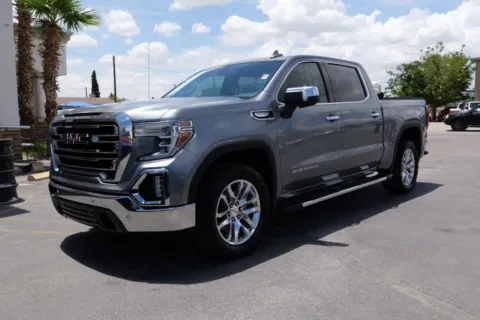 Gray 2020 GMC Sierra 1500 Crew Cab SLT Pickup 4D 5 3/4 ft for sale in El Paso, TX