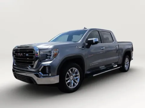 Gray 2020 GMC Sierra 1500 Crew Cab SLT Pickup 4D 5 3/4 ft for sale in El Paso, TX