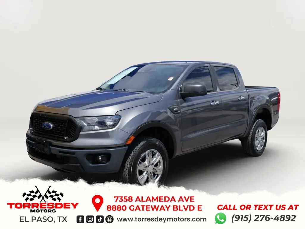 Gray 2021 Ford Ranger SuperCrew XL Pickup 4D 5 ft for sale in El Paso, TX