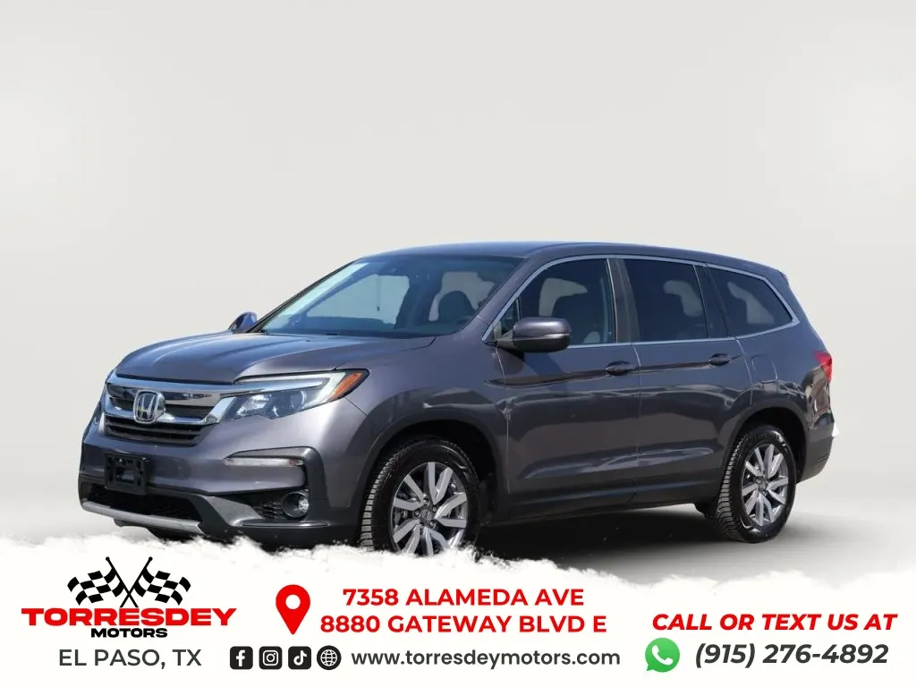 Gray 2020 Honda Pilot EX Sport Utility 4D for sale in El Paso, TX