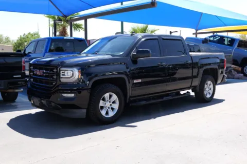 Black 2017 GMC Sierra 1500 Crew Cab SLT Pickup 4D 5 3/4 ft for sale in El Paso, TX