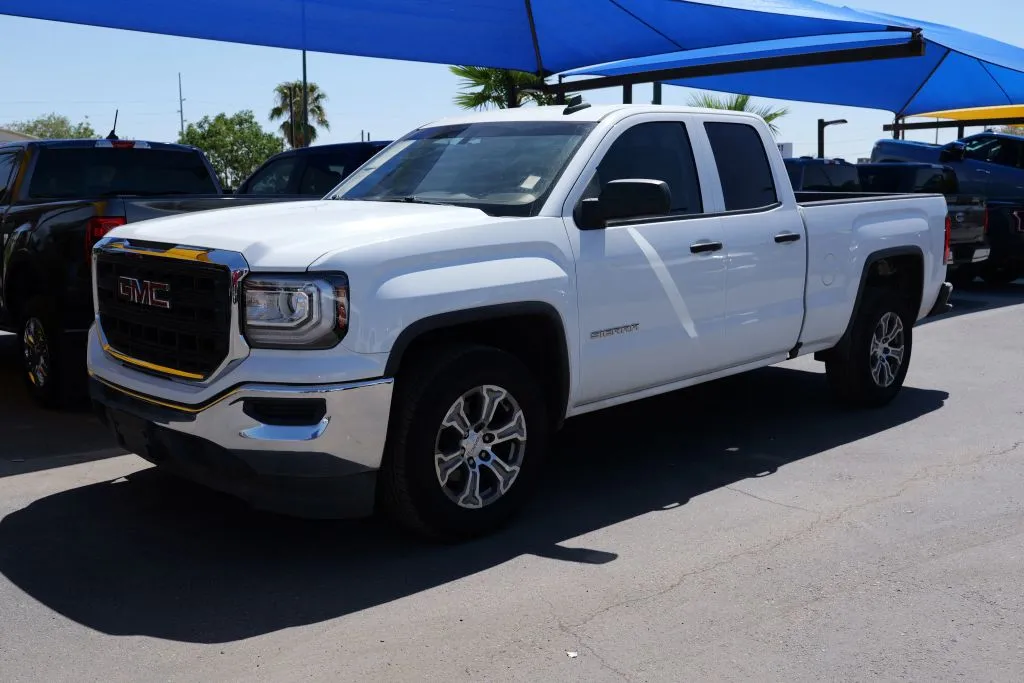 White 2016 GMC Sierra 1500 Double Cab Pickup 4D 6 1/2 ft for sale in El Paso, TX