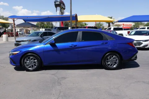 Photos of 2025 Hyundai Elantra Hybrid Blue HEV Sedan 4D for sale in El Paso, TX at Torresdey Motors Alameda