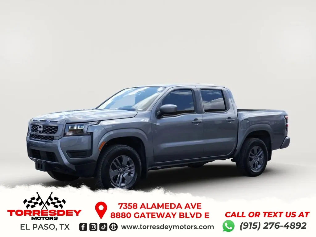 Gray 2026 Nissan Frontier Crew Cab SV Pickup 4D 5 ft for sale in El Paso, TX