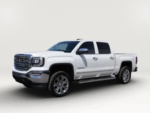 White 2017 GMC Sierra 1500 Crew Cab SLT Pickup 4D 5 3/4 ft for sale in El Paso, TX