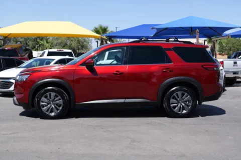 Photos of 2022 Nissan Pathfinder SV Sport Utility 4D for sale in El Paso, TX at Torresdey Motors Alameda