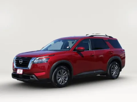 Red 2022 Nissan Pathfinder SV Sport Utility 4D for sale in El Paso, TX