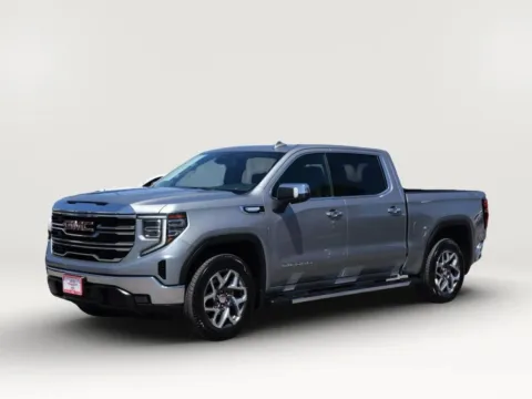 Gray 2023 GMC Sierra 1500 Crew Cab SLT Pickup 4D 5 3/4 ft for sale in El Paso, TX