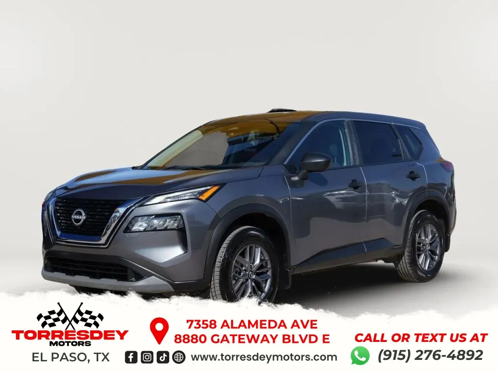 Gray 2023 Nissan Rogue S (2023.5) Sport Utility 4D for sale in El Paso, TX