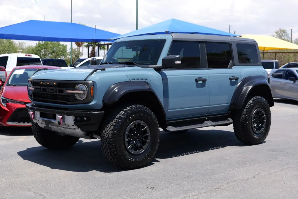 Blue 2023 Ford Bronco Raptor Sport Utility 4D for sale in El Paso, TX
