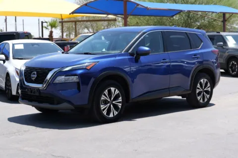 Blue 2022 Nissan Rogue SV Sport Utility 4D for sale in El Paso, TX