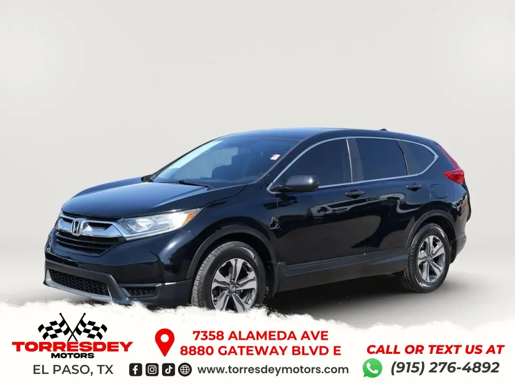 Black 2019 Honda CR-V LX Sport Utility 4D for sale in El Paso, TX