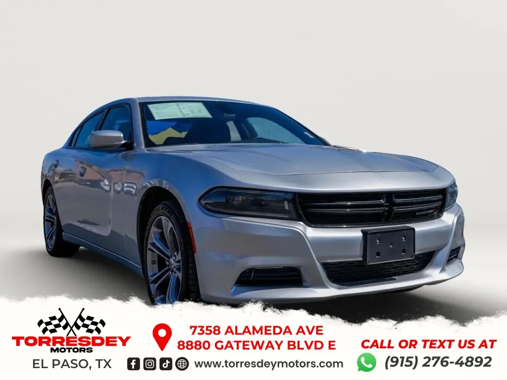 Silver 2022 Dodge Charger SXT Sedan 4D for sale in El Paso, TX