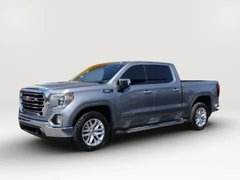 Gray 2020 GMC Sierra 1500 Crew Cab SLT Pickup 4D 5 3/4 ft for sale in El Paso, TX