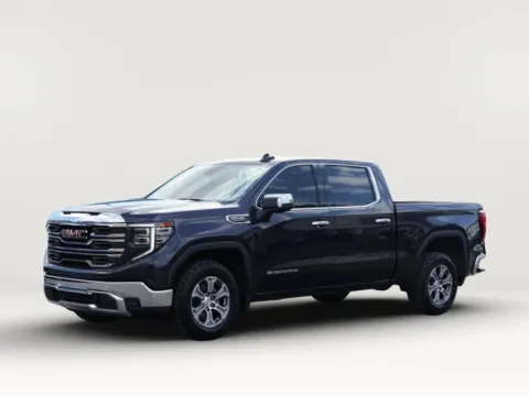 Gray 2025 GMC Sierra 1500 Crew Cab SLT Pickup 4D 5 3/4 ft for sale in El Paso, TX