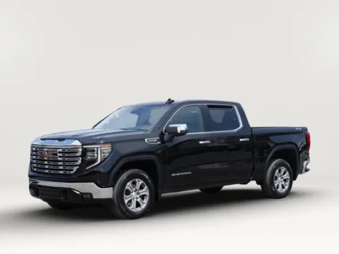 Black 2025 GMC Sierra 1500 Crew Cab SLT Pickup 4D 5 3/4 ft for sale in El Paso, TX